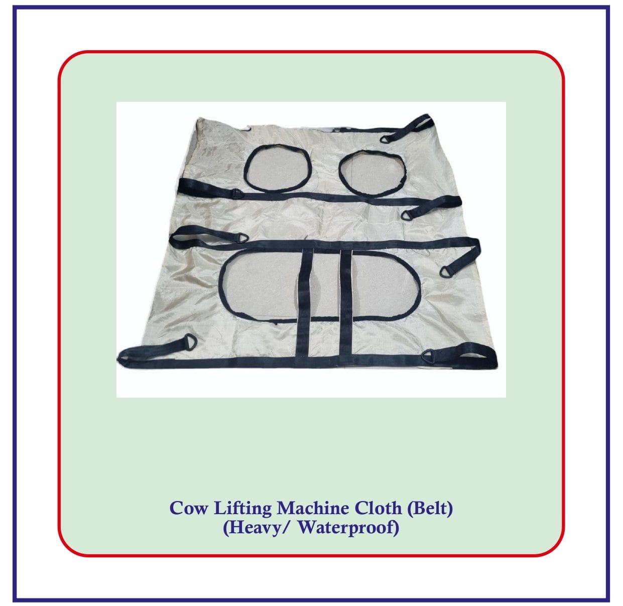 Cow Lifting Machine Cloth (Black) Rotten