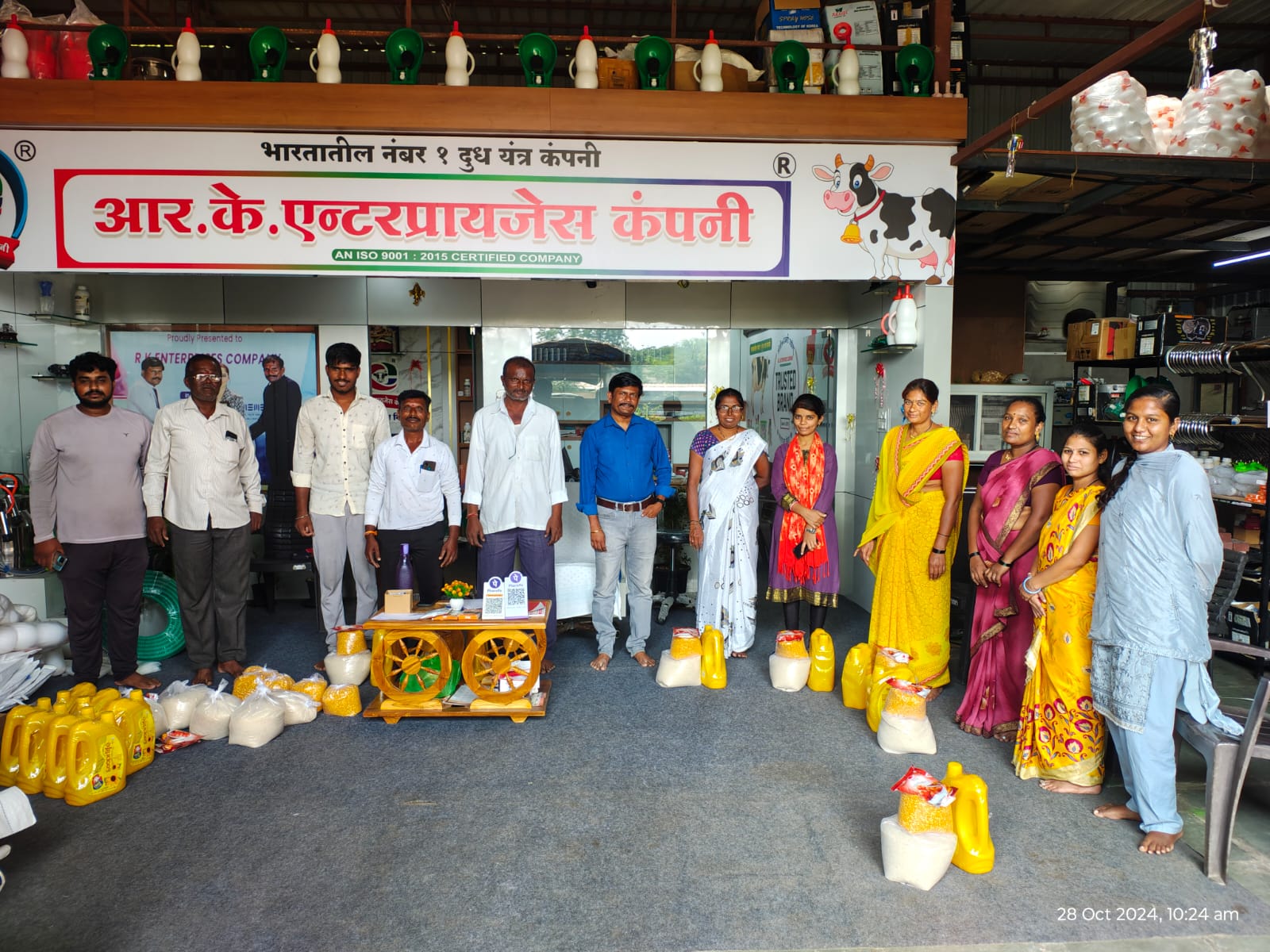 Home 10 RK milking macine